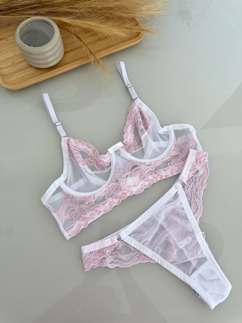Conjunto Vanessa Branco com Íris